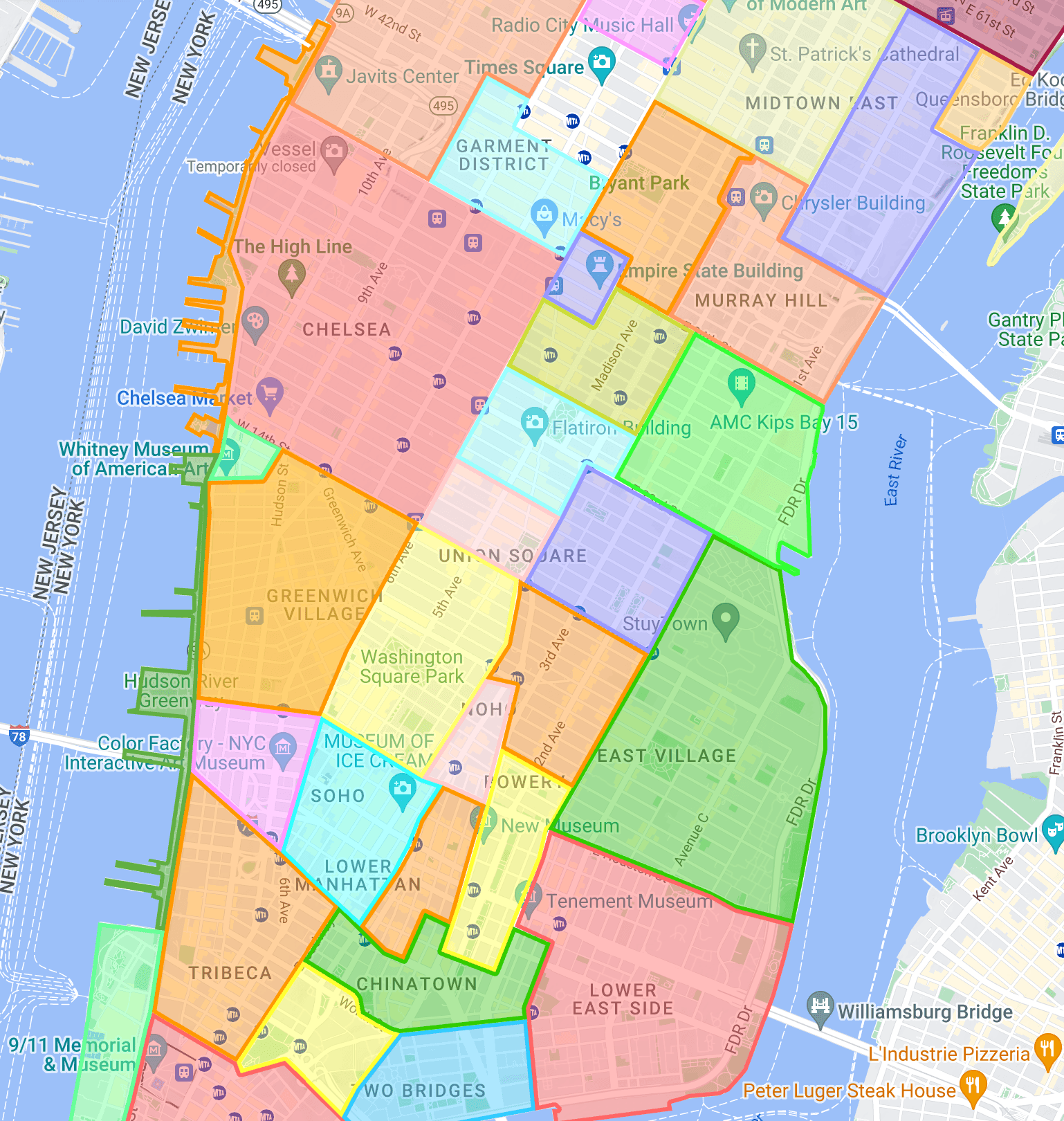 metrotag map